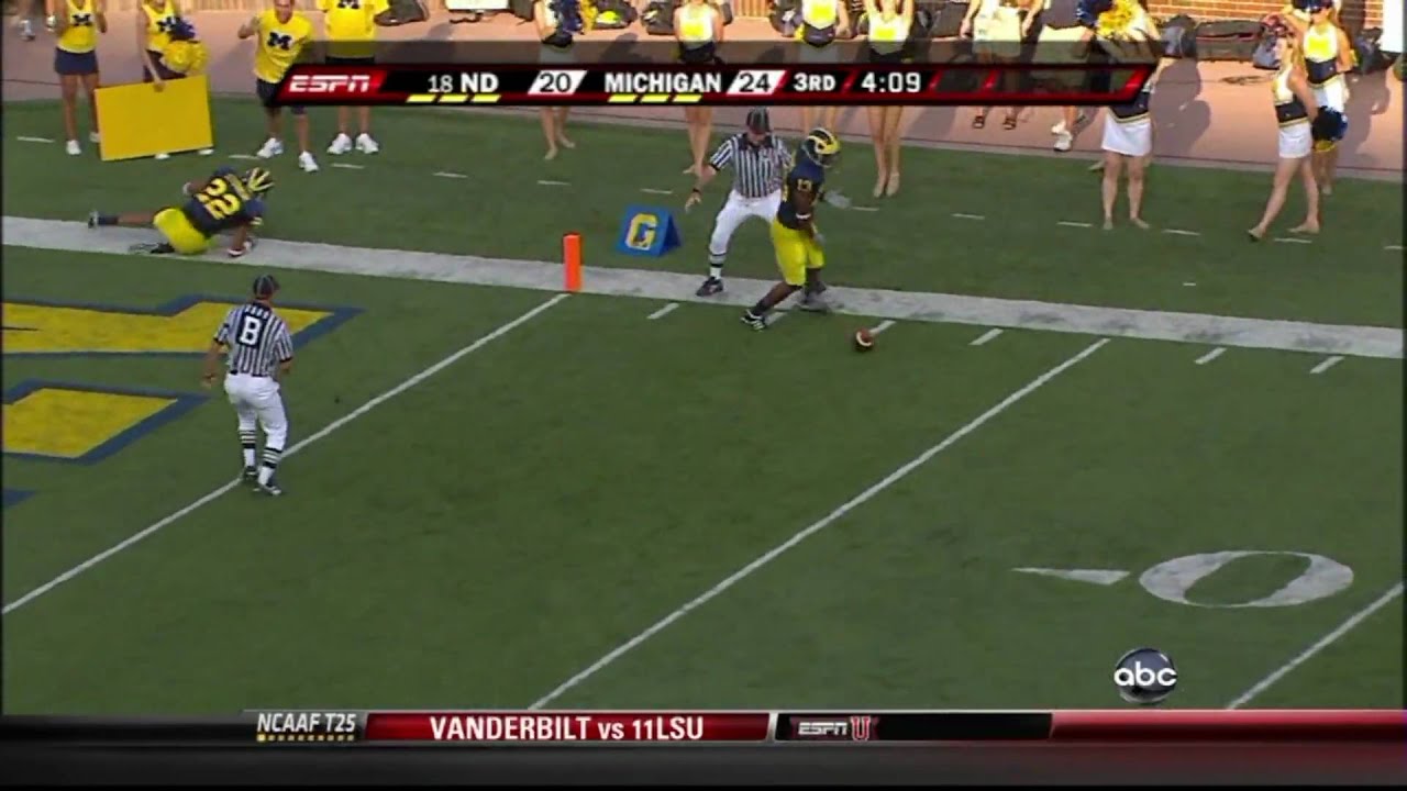 2009 Michigan highlights v ND (HD)
