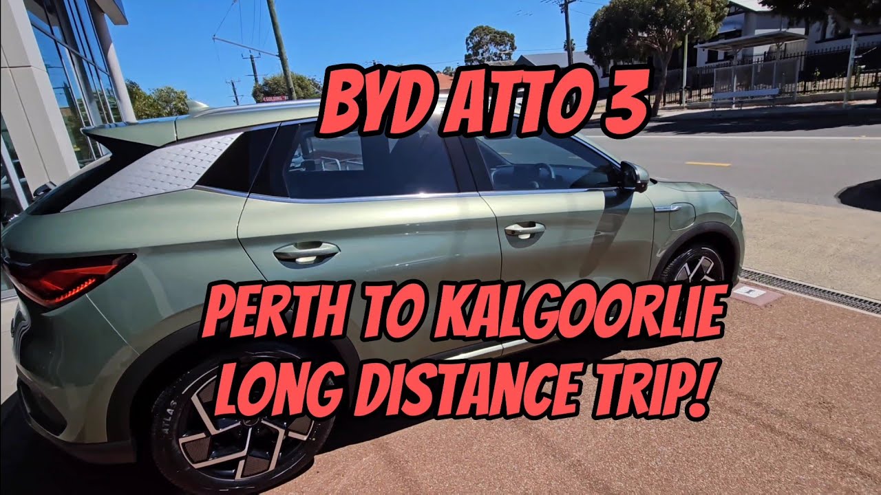 BYD Atto 3 EV: Road trip Perth to Kalgoorlie