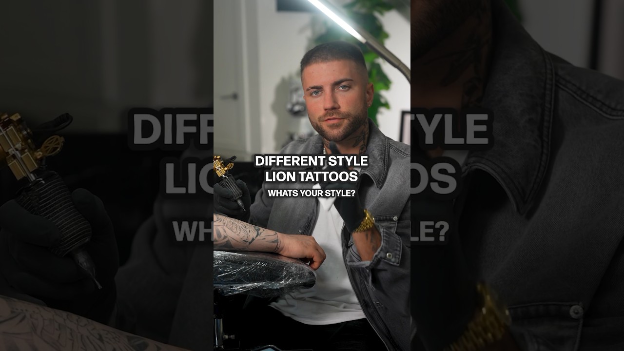 Which Style Lion Tattoo Would You Get? 🦁