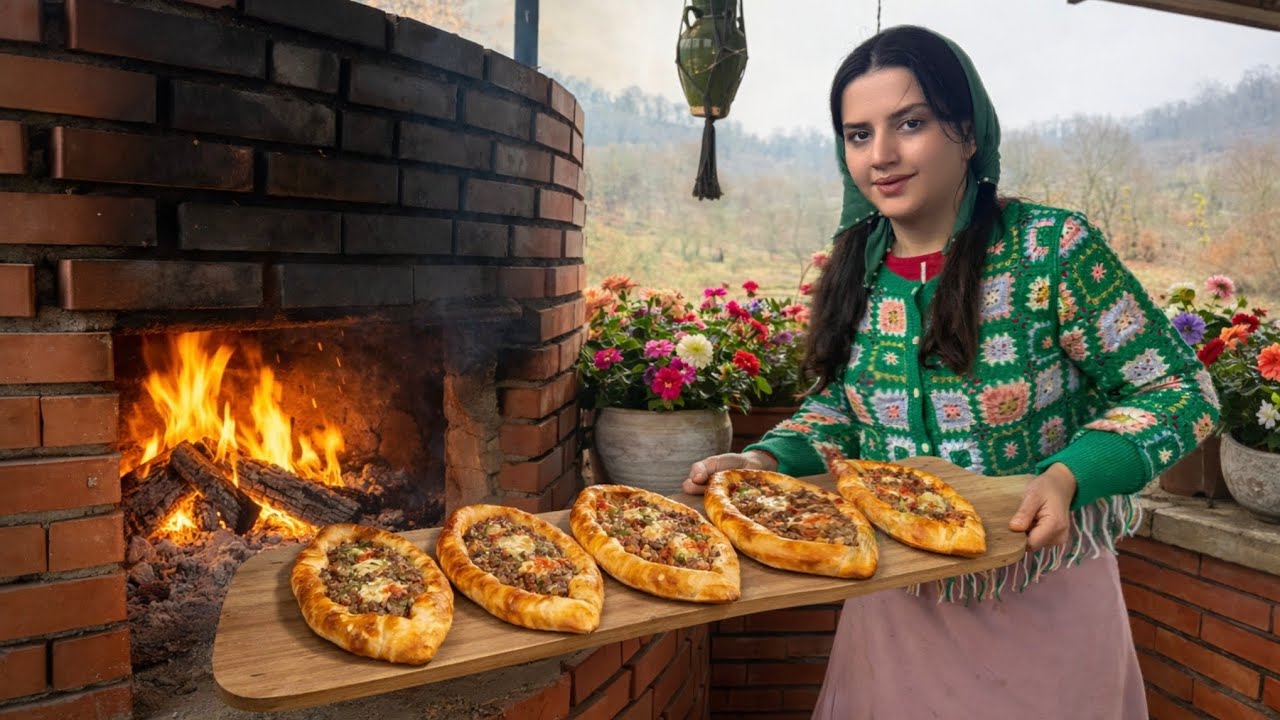 Baking Turkish Pide in the Oven with best dough 