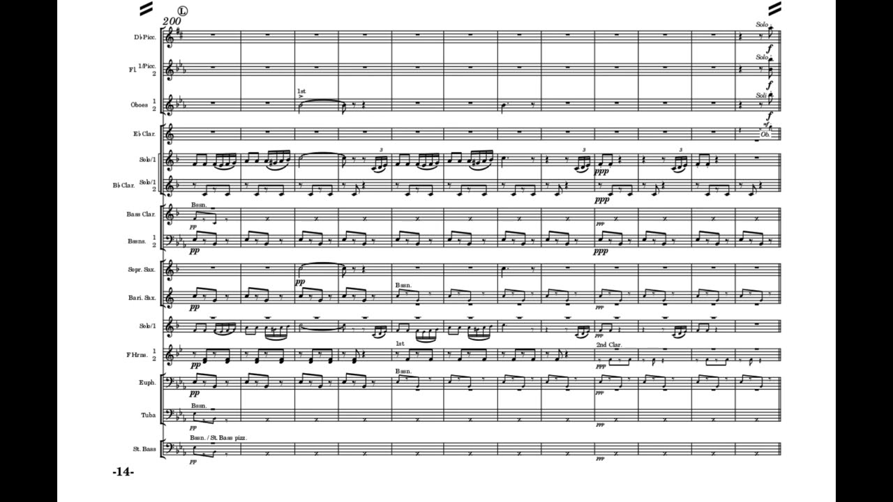 Meacham - American Patrol (Original Band Arrangement from 1891) [Score Video]