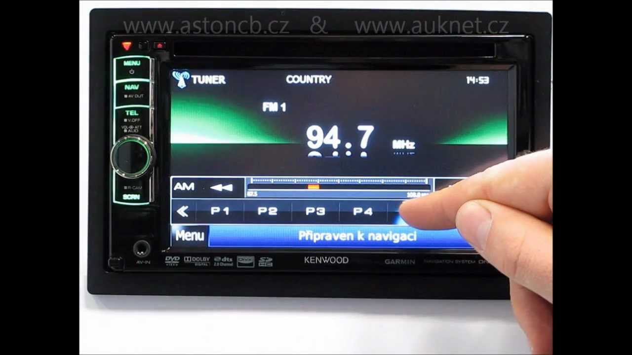 2DIN DVD autorádio Kenwood DNX-5280BT