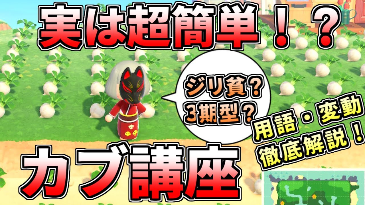 【あつ森】実は超簡単！？誰でも分かる最強金稼ぎ方法 カブ講座【あつまれどうぶつの森】