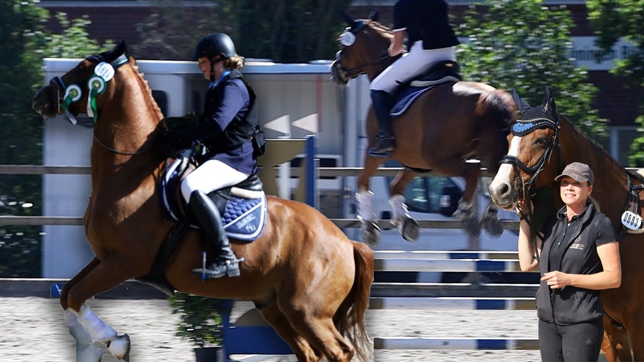 8,2 im A-Springen - Erfolge beim Turnier in Löningen 2022 mit dem Hof Eicheneck Team