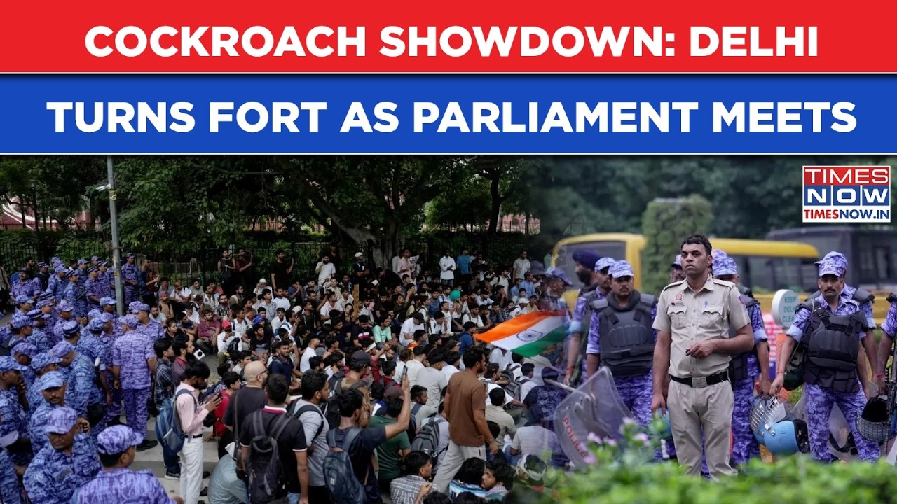CJP Parliament March: Police, Barricades Turn Delhi Fort, BNSS 163 Imposed| Dramatic Delhi Visuals