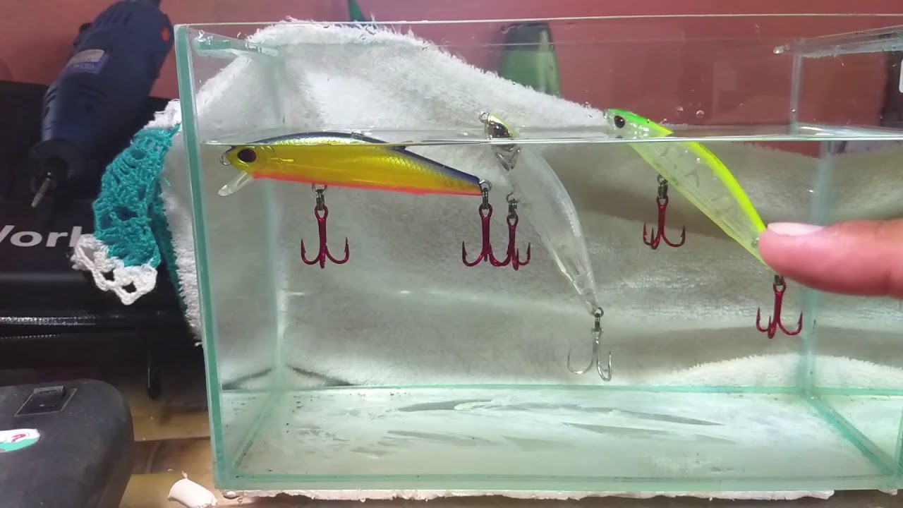 Shibud Fishing, Turbinando a Raptor Minnow da Marinesports