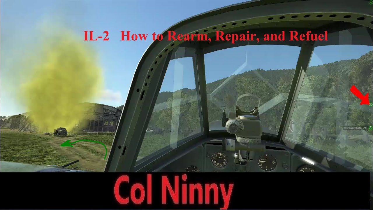 (175) IL-2  How to Rearm, Repair, and Refuel: RRR, and get back into the fight quicker.