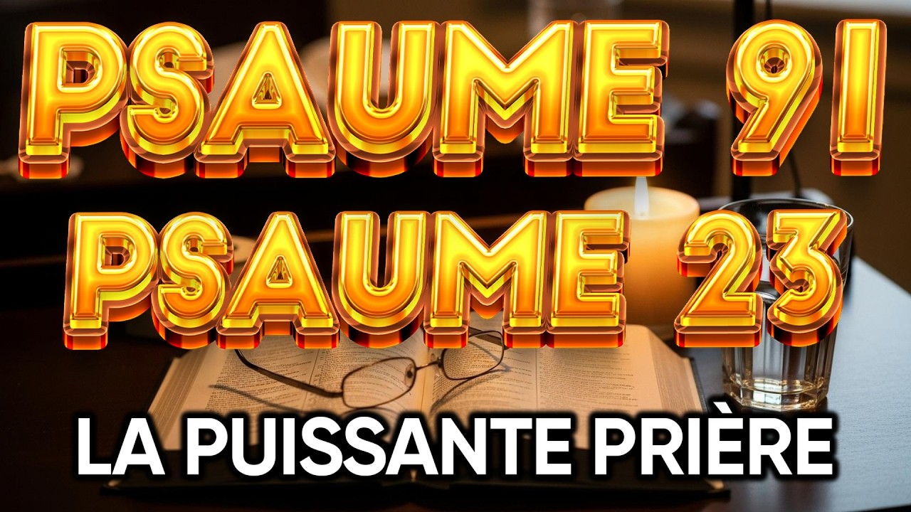 PRIÈRES POUR LE 10 MARS PSAUME 91 ET PSAUME 23   DEUX DES PRIÈRES LES PLUS PUISSANTES DE LA BIBLE 🙏