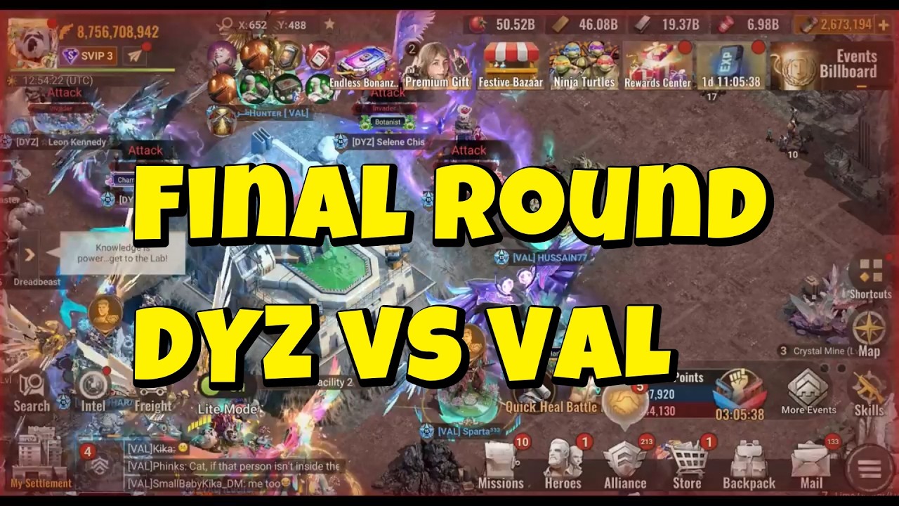 State of Survival : OLD DYZ vs VAL !  FINAL ROUND !