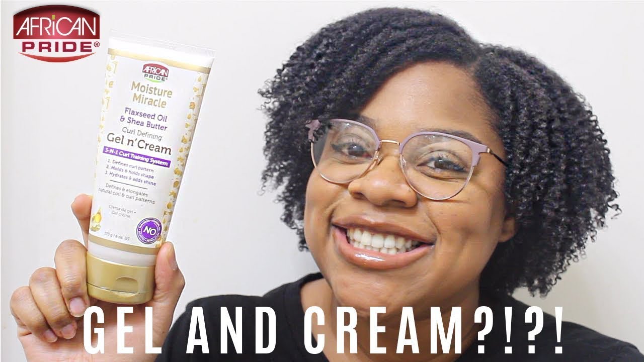 *NEW* African Pride Moisture Miracle Gel n' Cream | Type 4 Wash & Go
