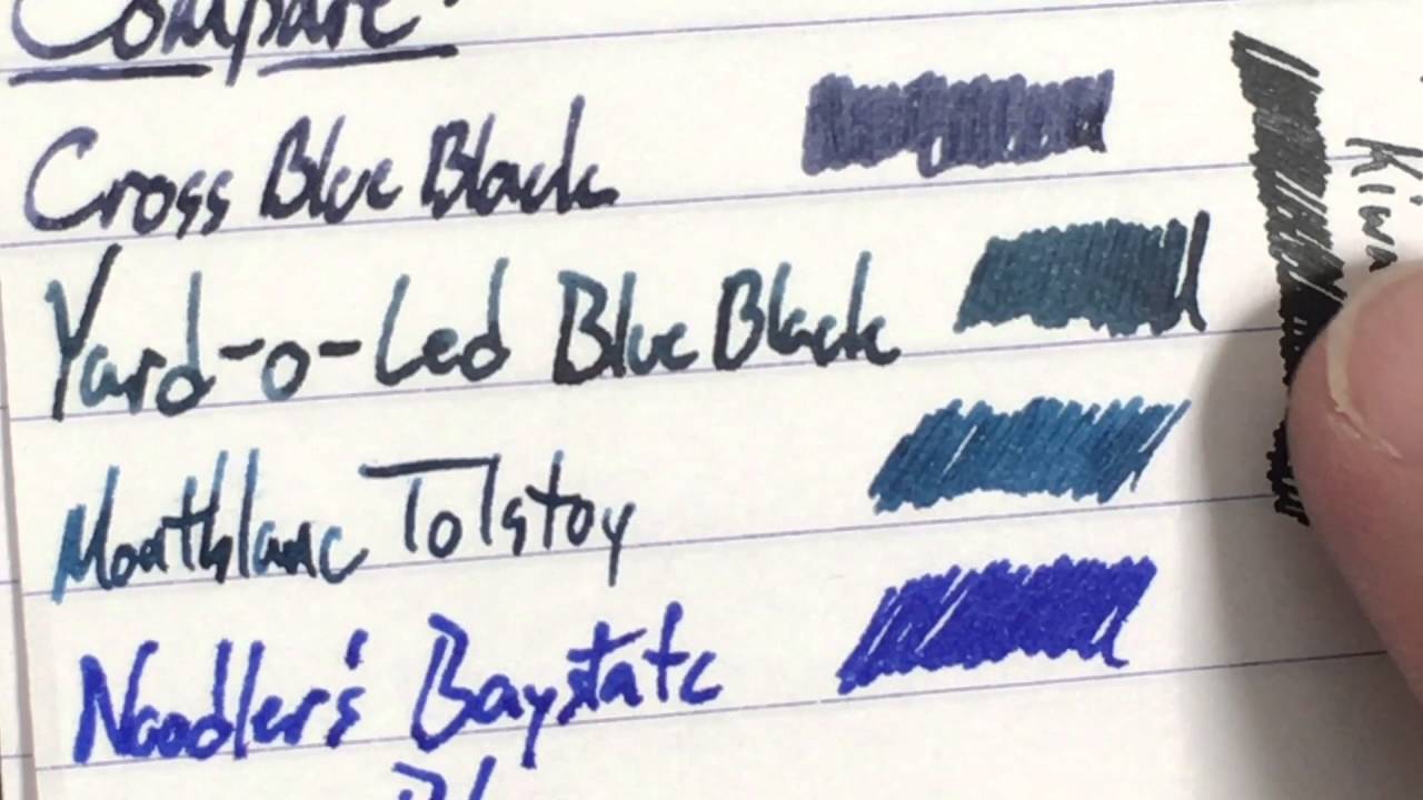 Cross Blue Black
