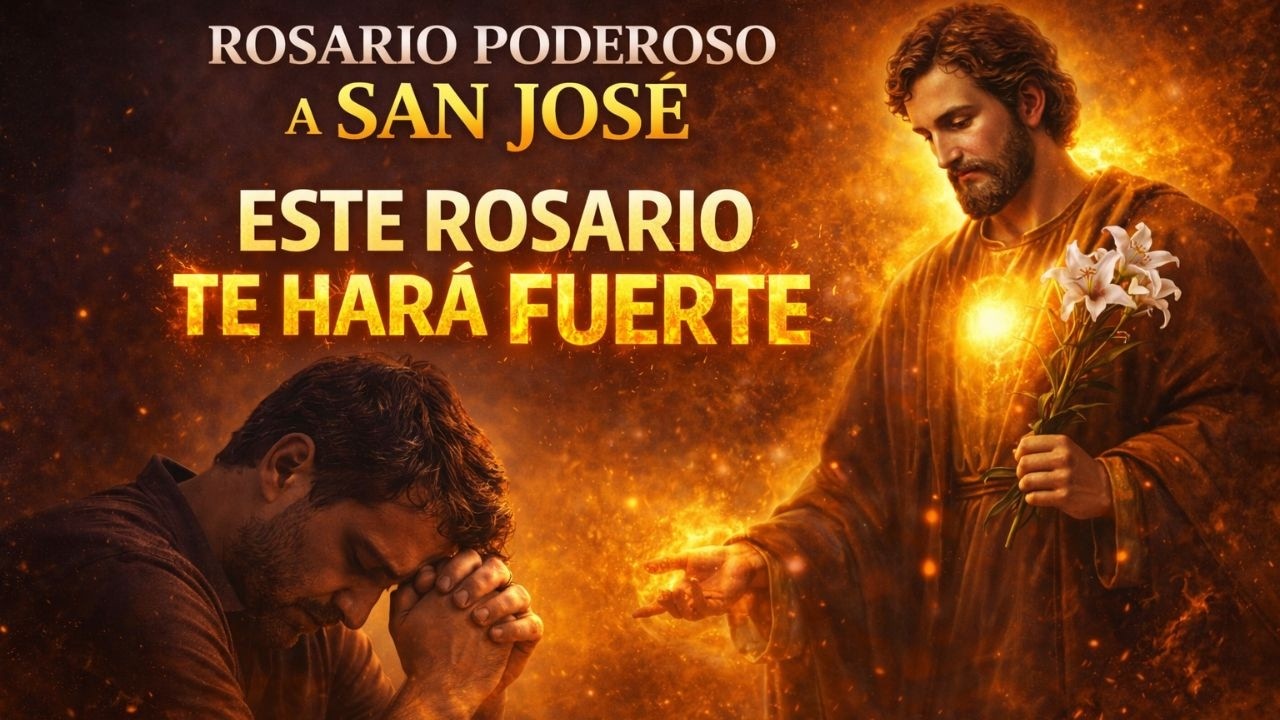 Reza Este Rosario a San José Hoy y Experimenta Paz y Fortaleza