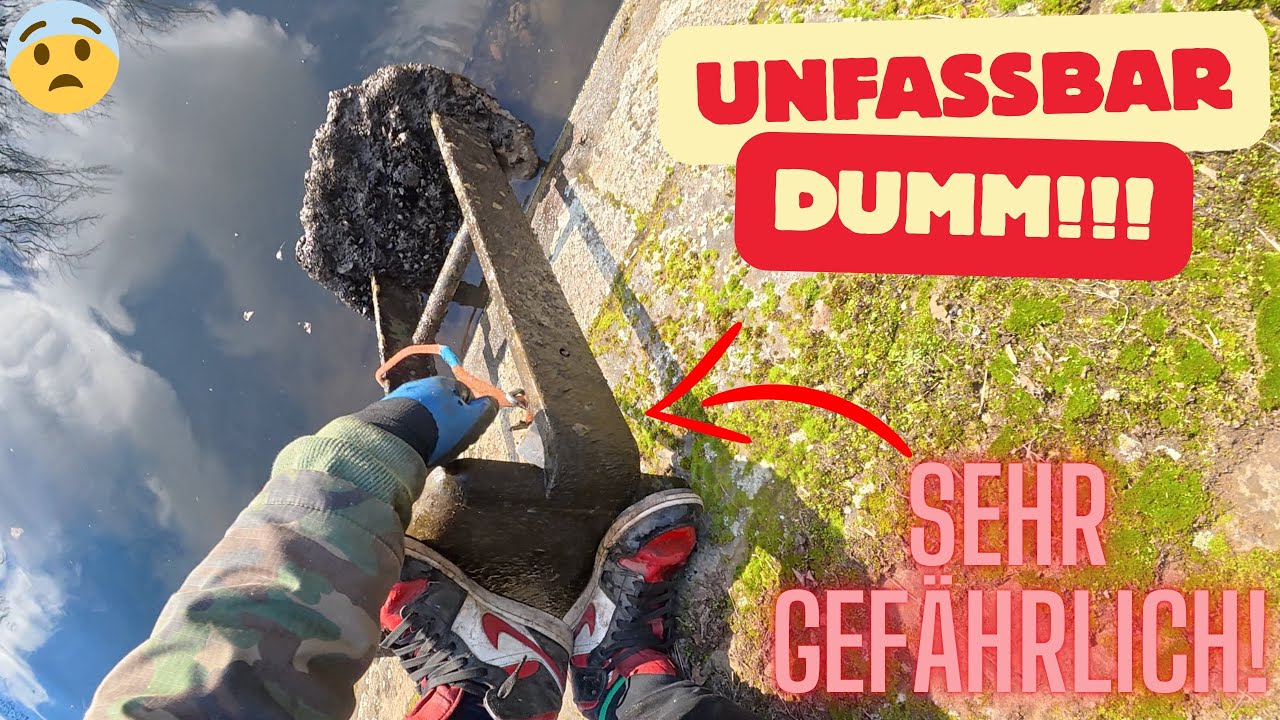 SO DUMM kann MAN NICHT SEIN...🤬😳 / Magnetfischen mit Gebrüder Lange