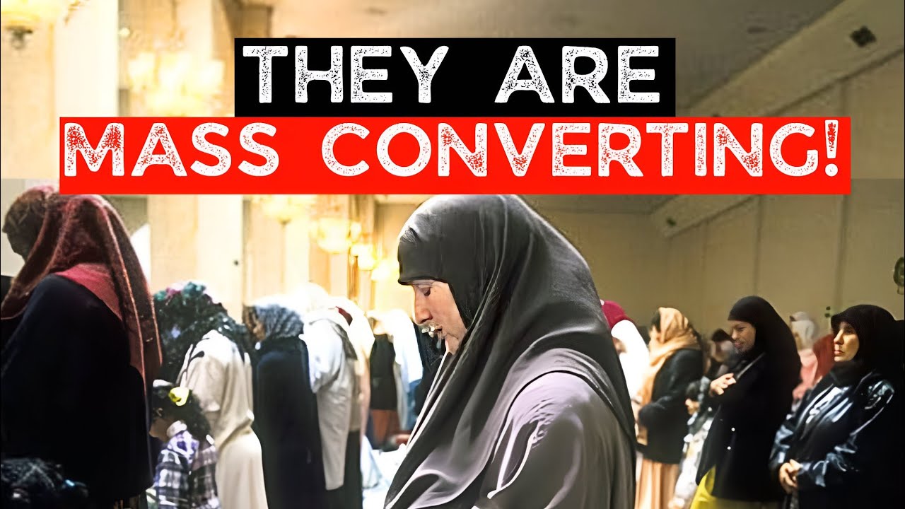 WHITE WOMEN CONTINUE CONVERTING TO ISLAM!