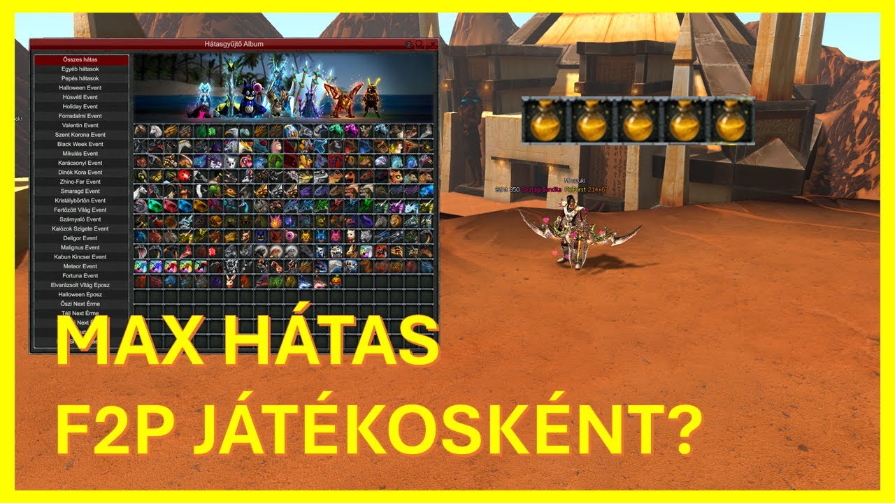Első MAX Hátasos Solo Account! ✅ 😱 | NextWorld2