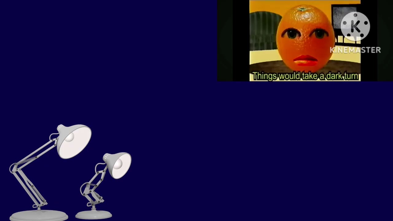 Luxo Jr. And Luxo Sr React To The Analog Horror Of The Annoying Orange By Cyzstix