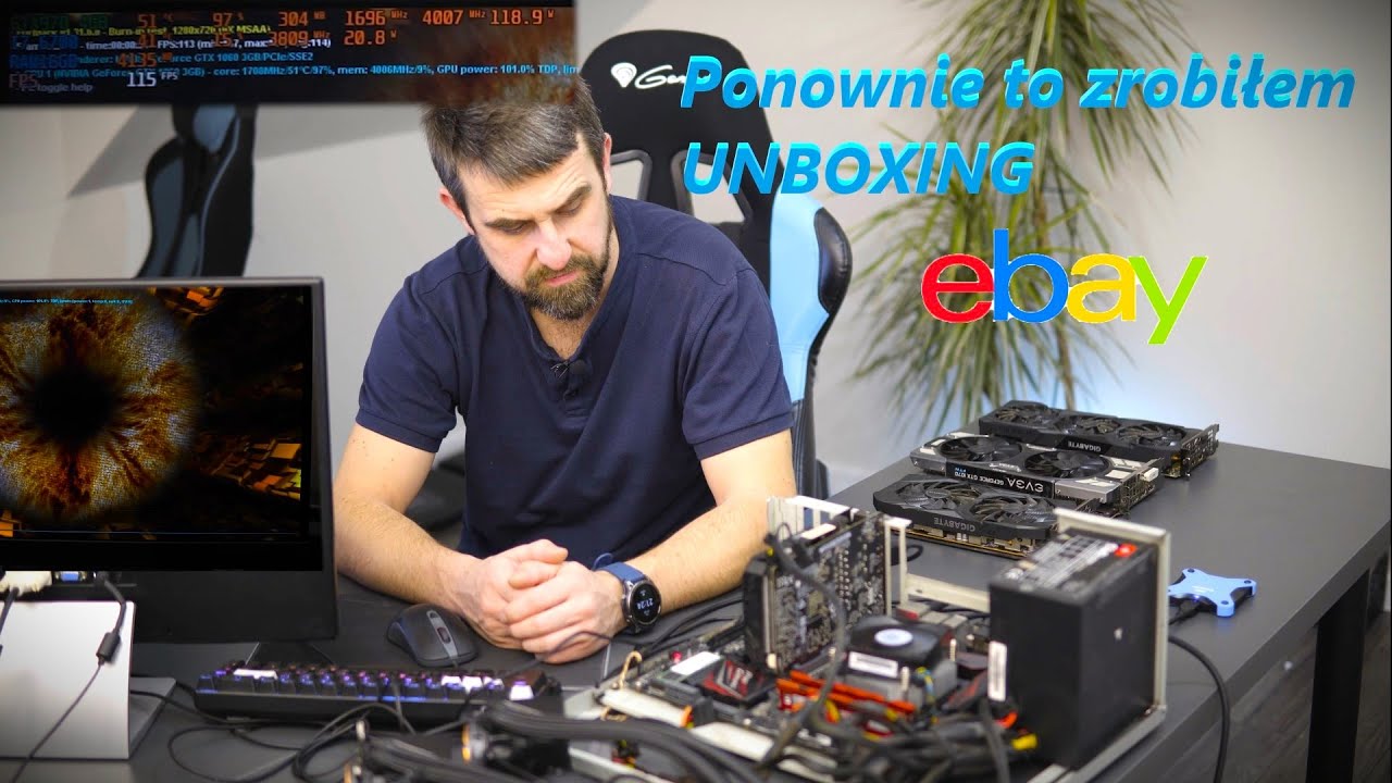 Unboxing Ebay Karty Zasilacze Chłodzenia 😜