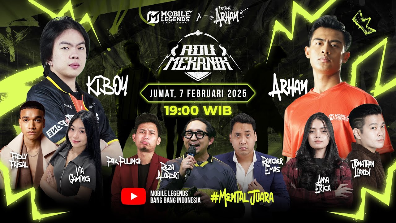 MLBB X ARHAN: Adu Mekanik #MentalJuara! 🔥