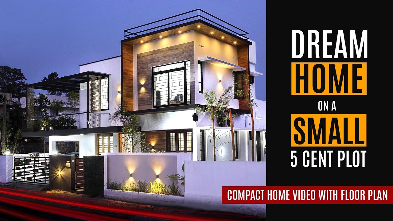 Simple Modern Kerala House design | 5 cent plot | 4 BHK 2250 sq ft budget home Graphite Devine Homes