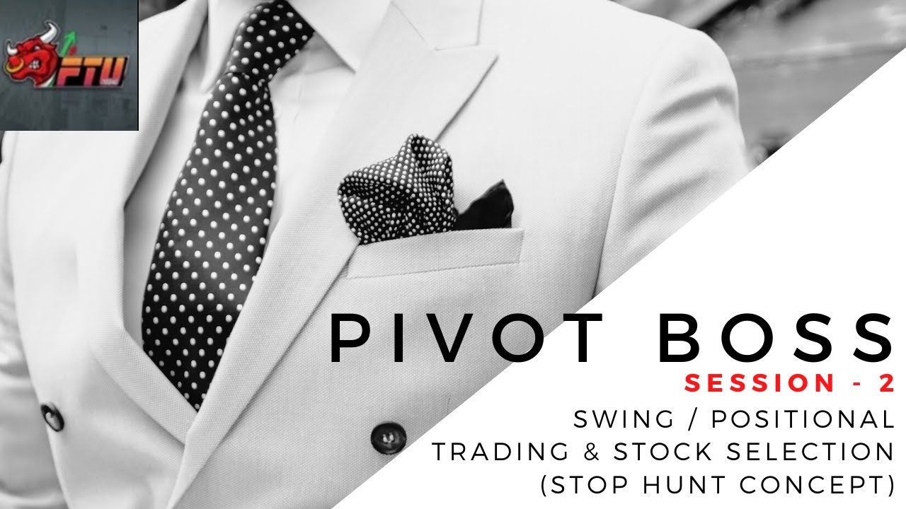 Pivot Boss (Session 2) - Stock Selection and Swing Trading (using Stop Hunt)