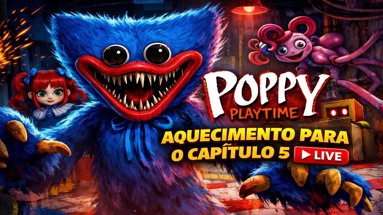 Aquecimento para Poppy paytime Capitulo 5 (capitulo 1 e 2)