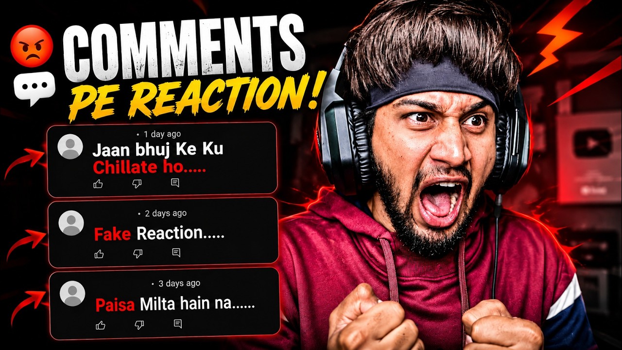 MY REACTIONS ARE FAKE? | GAMING ENGINEER REPLIES!