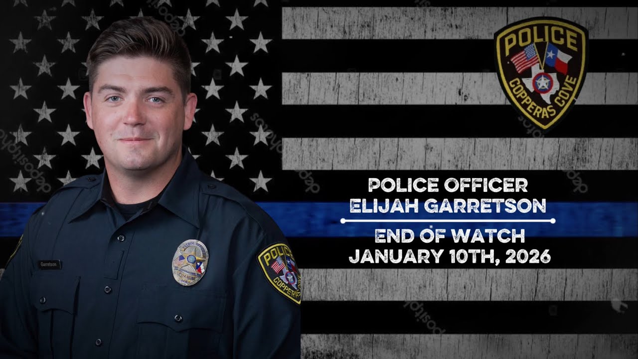 BADGE STILL SHINES — Tribute Song for Fallen Officer Elijah Garretson (Copperas Cove PD)