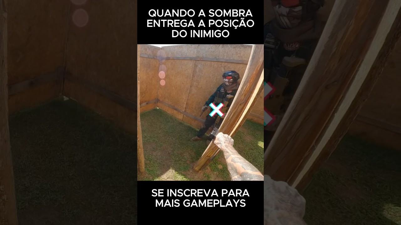 Por isso tem que ficar ligado em tudo! #airsoft