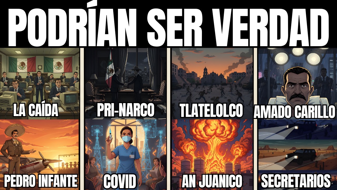10 Conspiraciones en MÉXICO Que Millones Creyeron (Y Podrían Ser REALES)