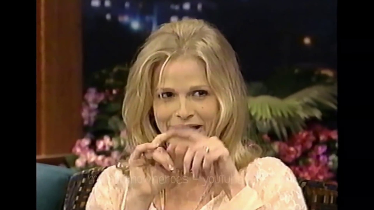 KYRA SEDGWICK - FIRST LATE NIGHT INTERVIEW