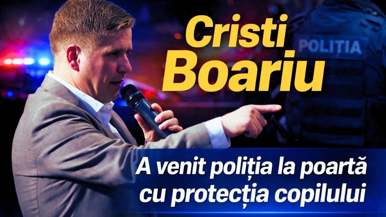 Cristi Boariu - Singura șansă ca ai mei copii să nu trăiască în abuzuri, violență și alcool