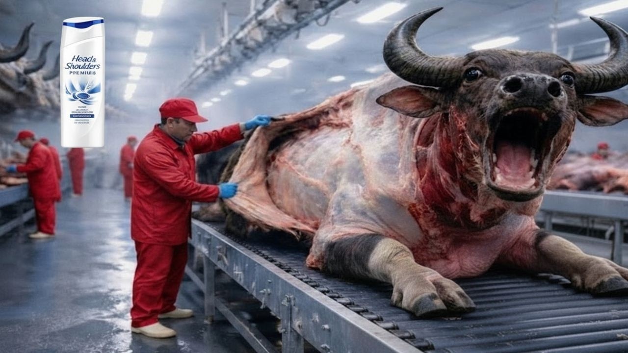 Inside a Luxury Shampoo Factory Buffalo to Head & Shoulders Full Process in 8K
