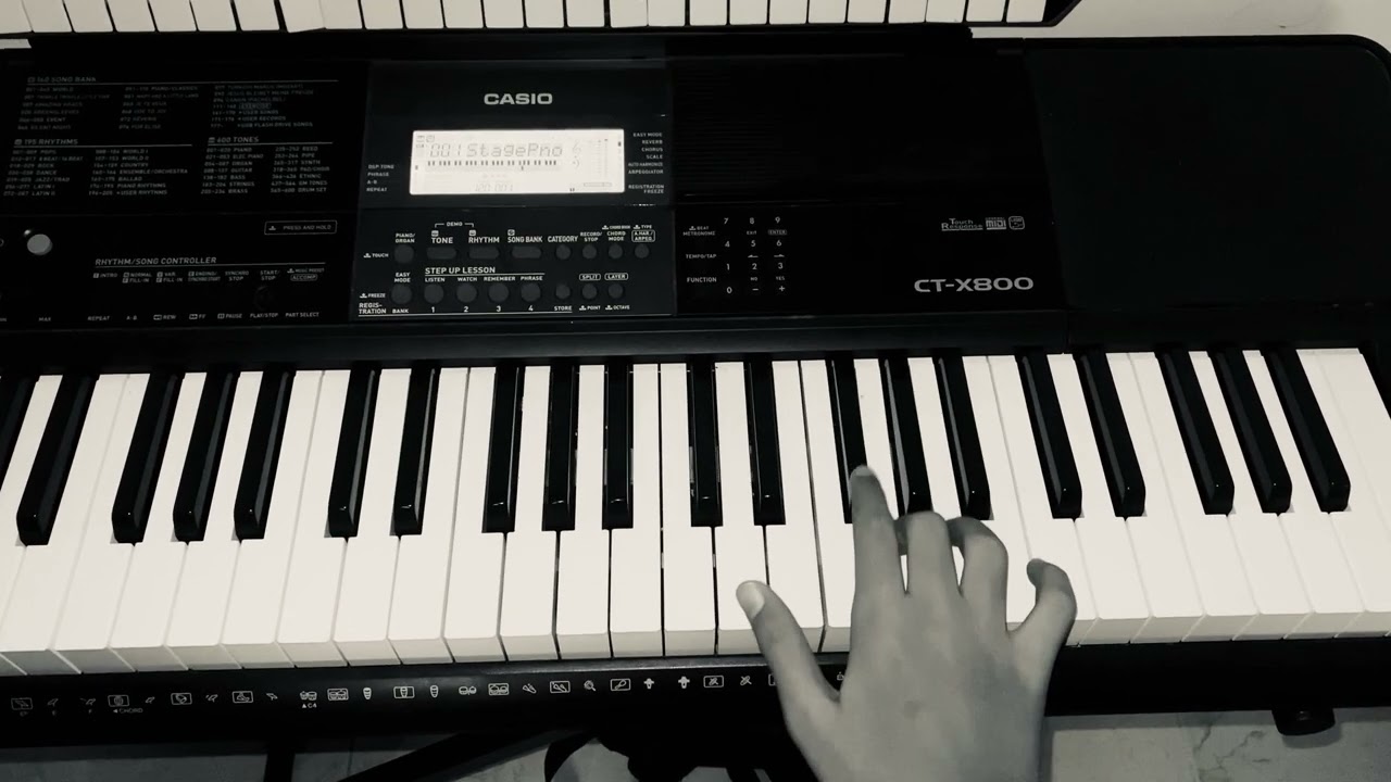 Siyah beyaz ask -| piano cover by baraa