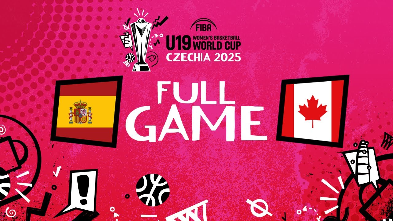 3RD PLACE GAME | Spain v Canada | Full Basketball Game | FIBA U19 Women's Basketball World Cup 2025
