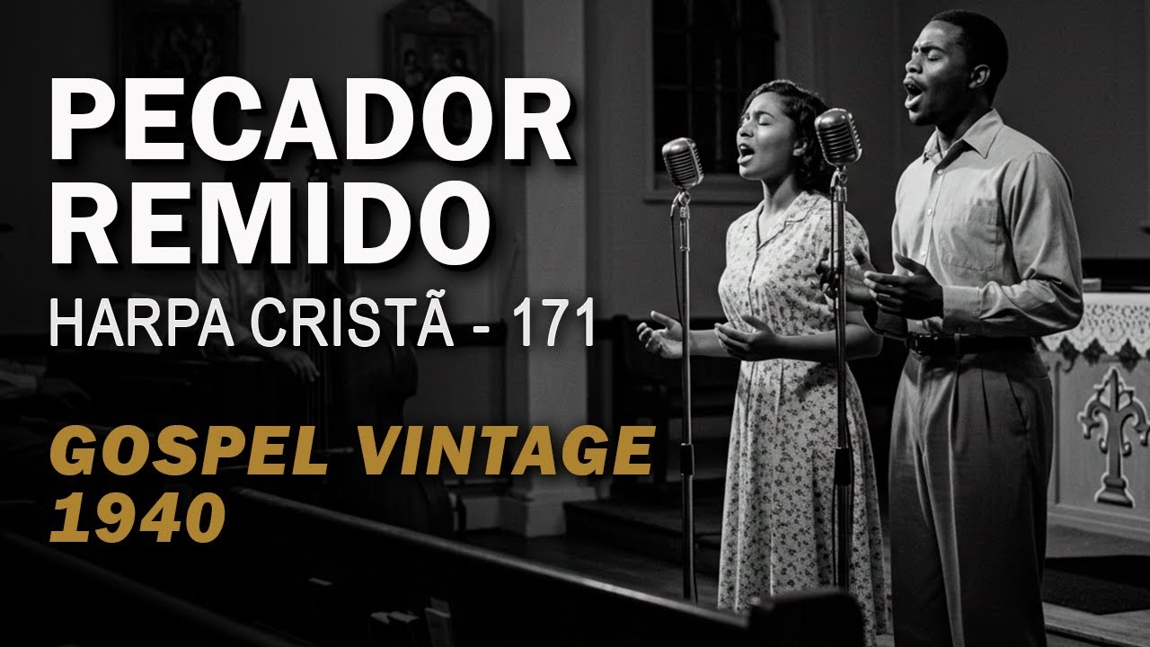 Pecador Remido – Harpa Cristã  Nº 171– Vintage 1940 (com letra)