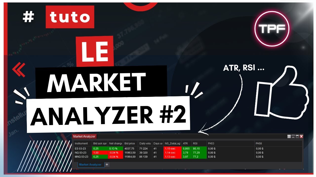 Le Market Analyzer de Ninjatrader #2