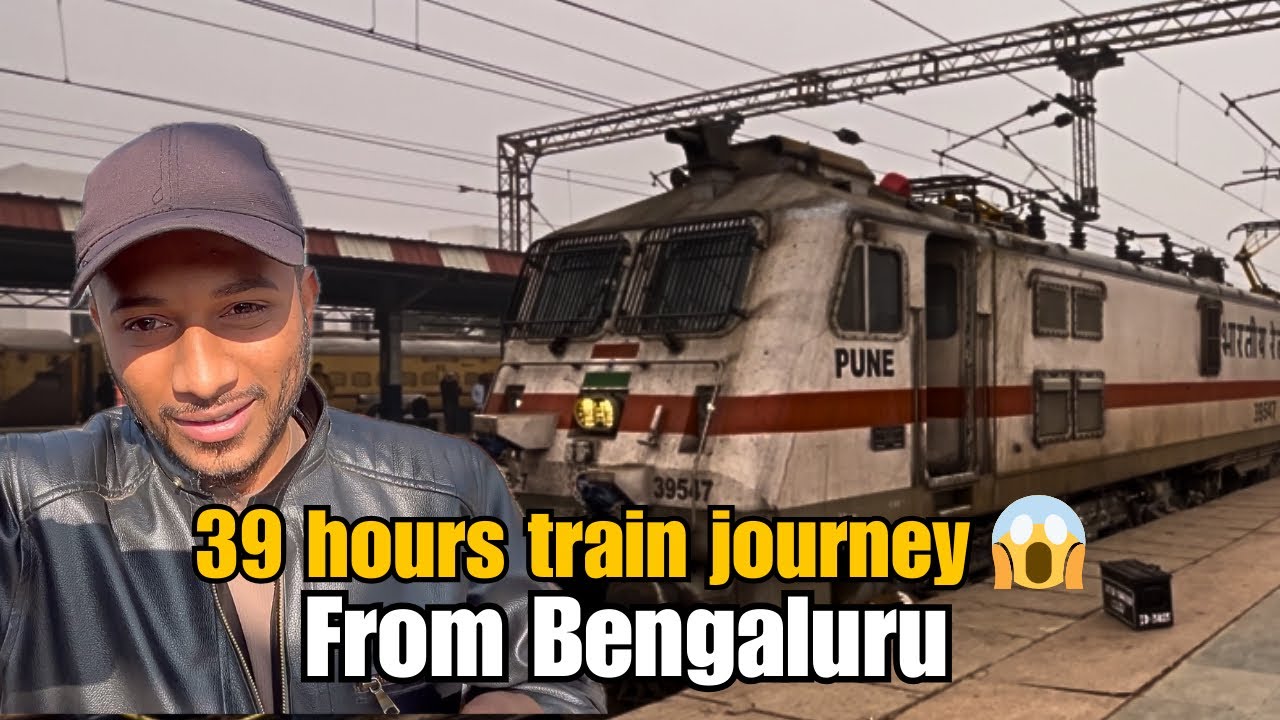 39 hours train journey from Bengaluru 😱 | to explore Taj Mahal | Sohail vlogs 