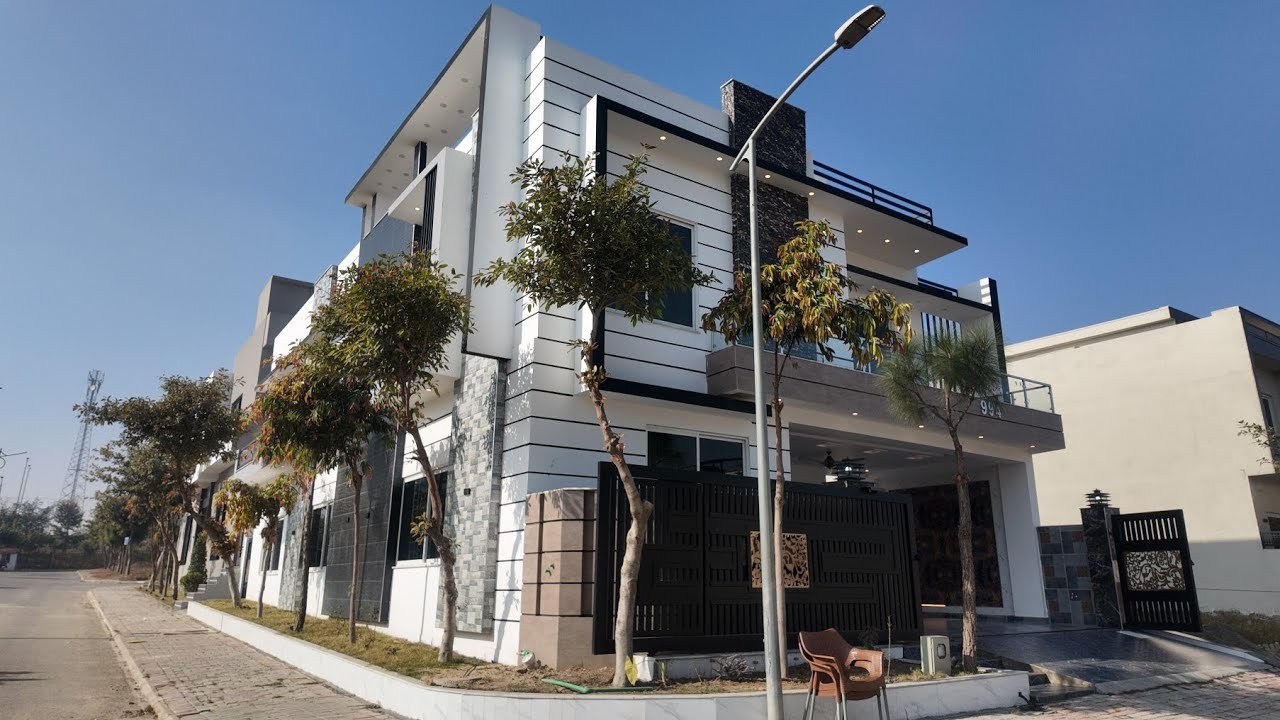 10marla corner house for sale in top city islamabad for info: +923335551128