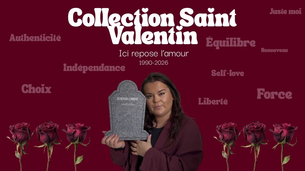 Ici repose l’amour 🥀 collection 2026 Saint Valentin