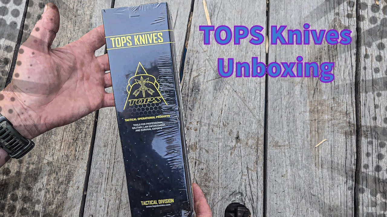 THEY SENT THE WRONG KNIFE!!! TOPS Knives Unboxing