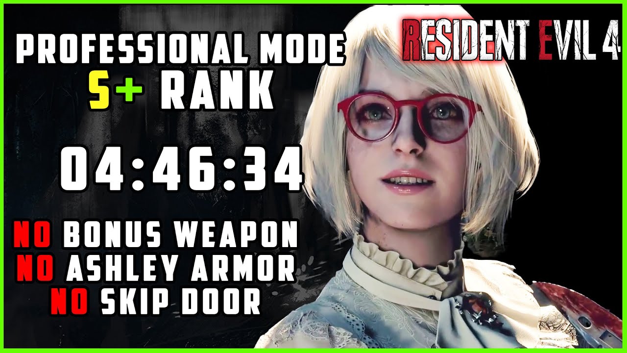 S+ Rank Professional | 4:46:34 | Resident Evil 4 Remake (Indonesia)