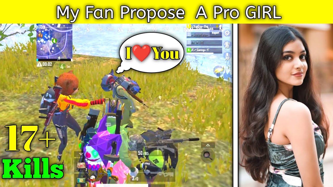 My Fan Propose my Girl Teammates in Pubg Lite | My Fan Sad Love Story in Pubg Mobile Lite