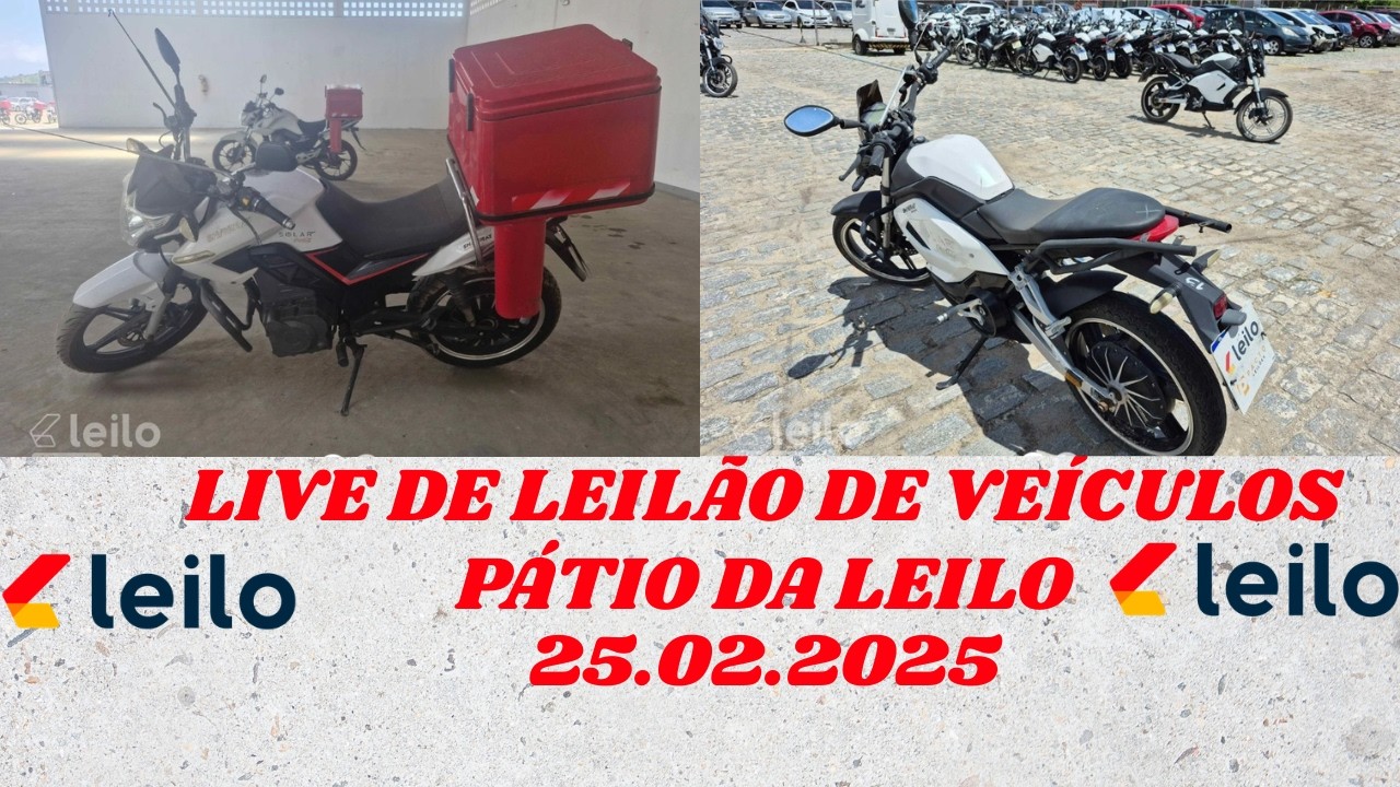 LIVE DE LEILÃO  NO PÁTIO DA LEILO DIA 25.02.2026
