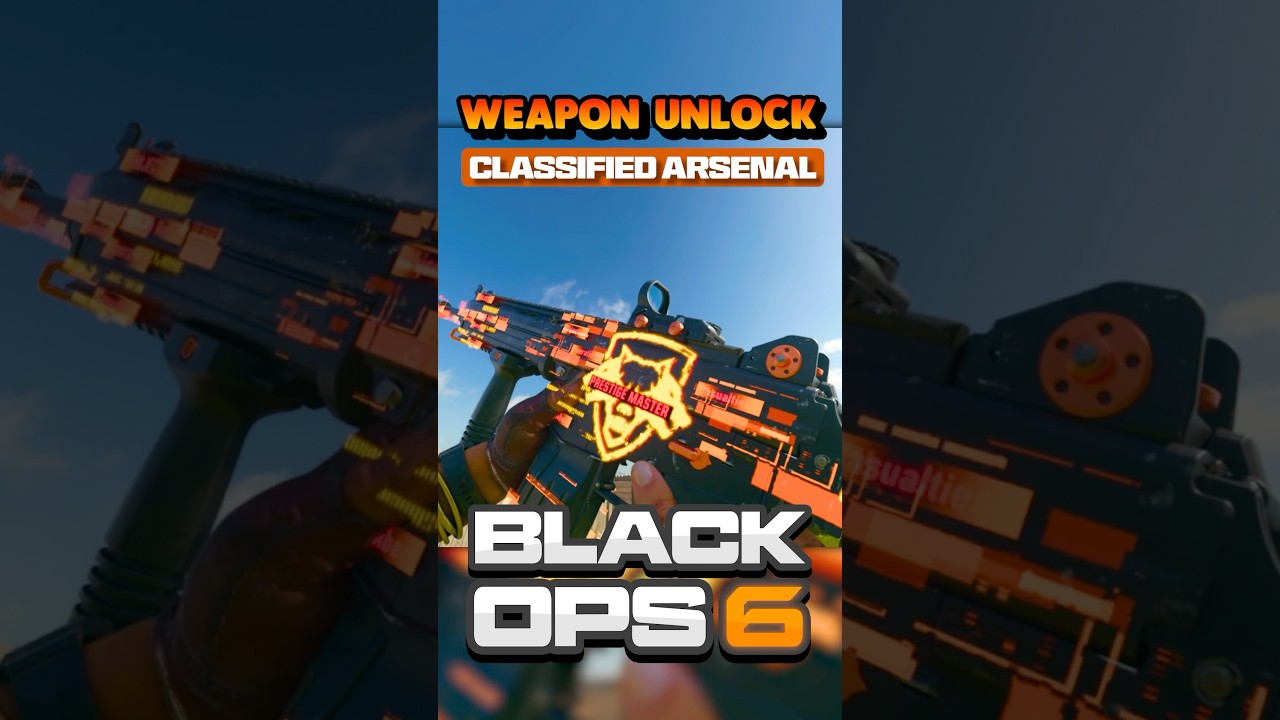 Classified Arsenal Unlock in BLACK OPS 6
