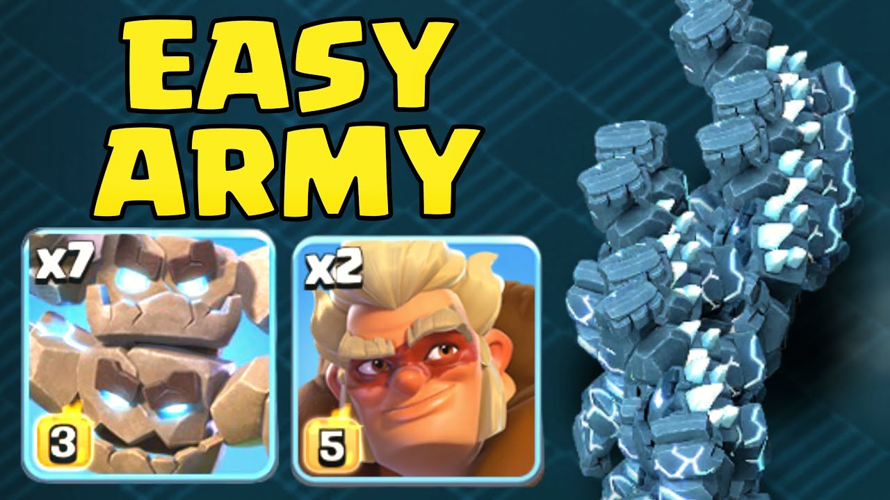 Strongest Legend Army with New Update. Clash of Clans.