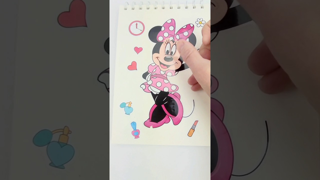 DIY Disney Mickey Mouse cutie stickers craft #diy #disney #cutie #stickers #craft #mickeymouse