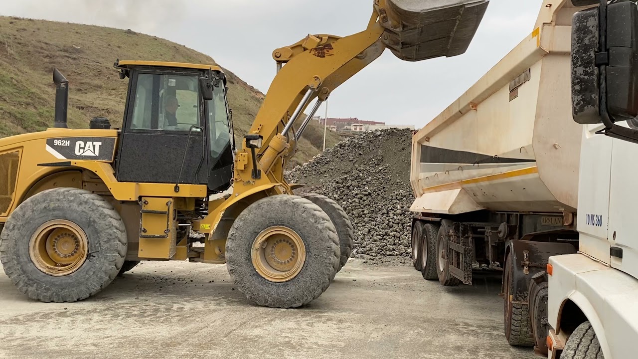 Cat 962H loder madrn yükleme