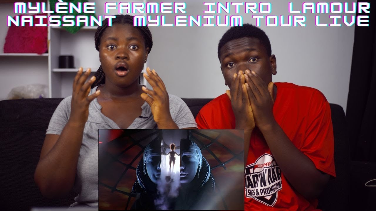 Mylene Farmer - Mylenium Tour Intro + l'Amour naissant |  Reaction (WOW)