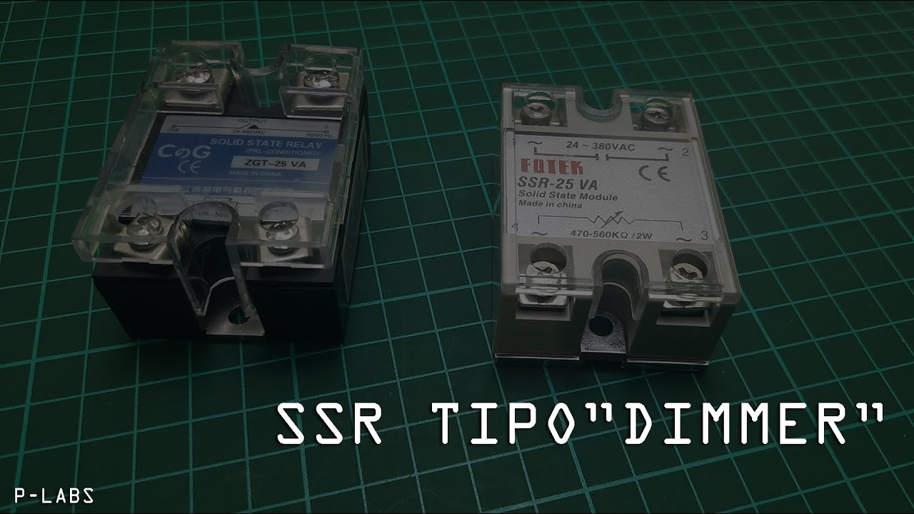 SSR Rele de estado solido tipo Dimmer