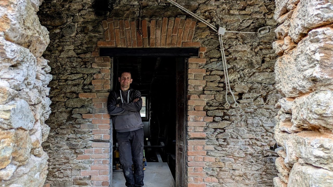 #66 - Making an Entrance | Rebuilding the Old Brick Doorway at Our Stone Home Renovation Project